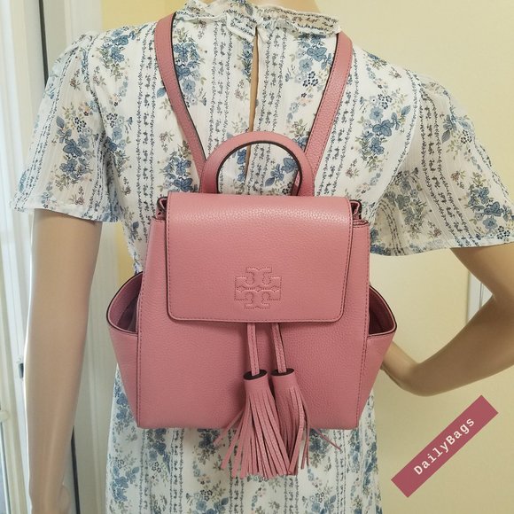 Tory Burch Handbags - TORY BURCH THEA MINI BACKPACK MAGNOLIA PINK